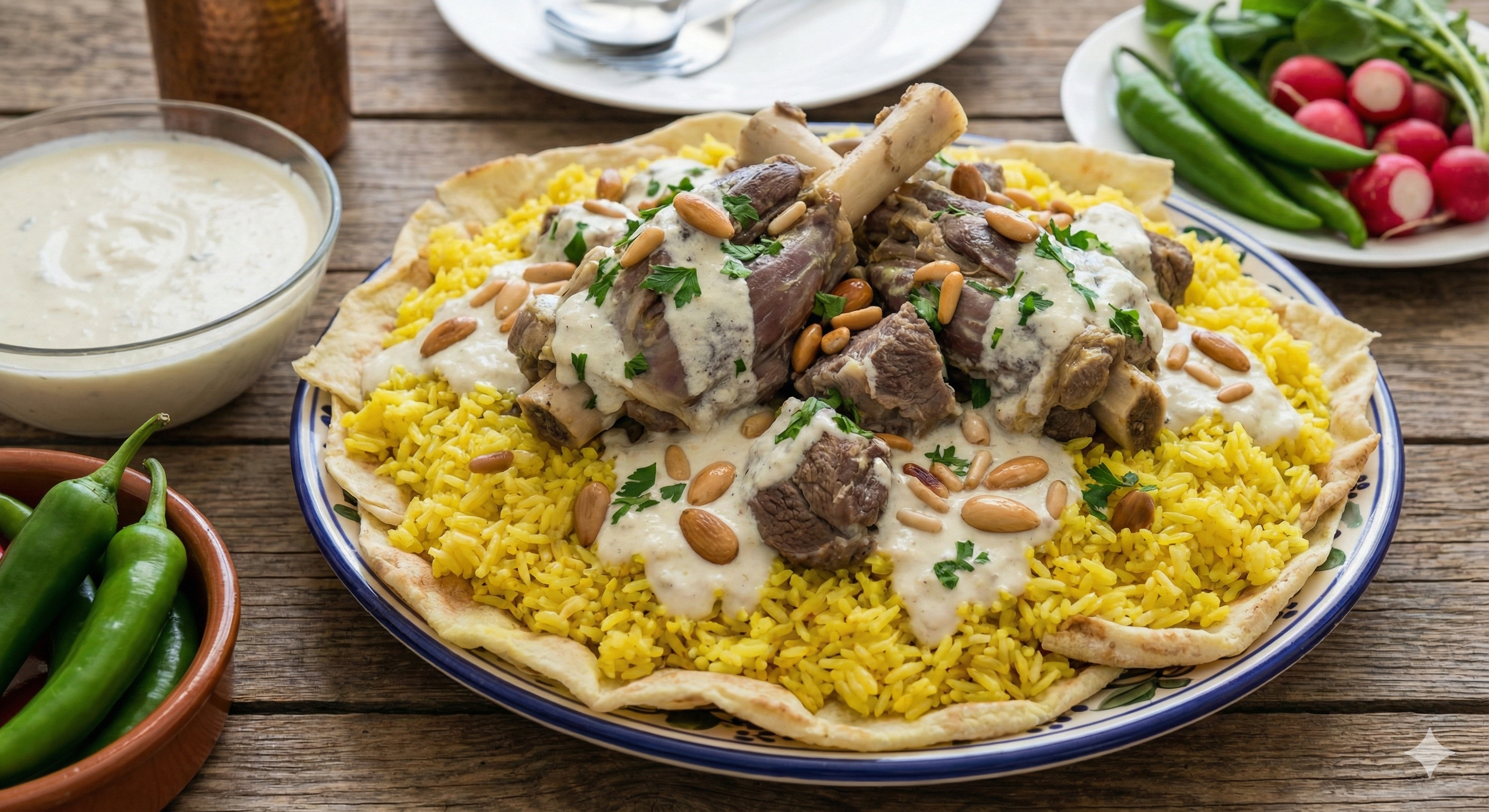 منسف لحم عجل